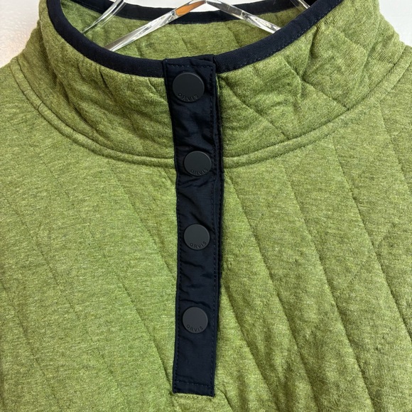 Orvis Set of 2 Quilted Quarter Snaps Pullover Sweatshirts - Picture 3 of 14